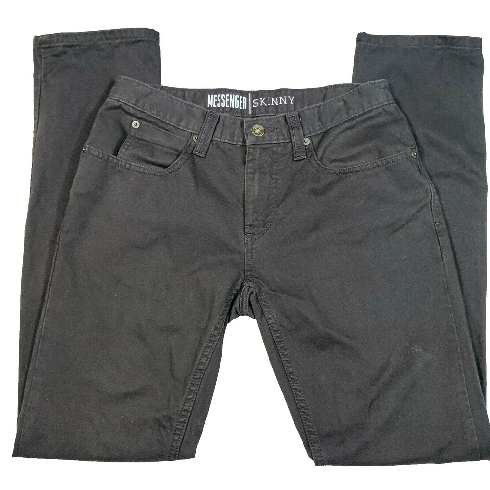 Free World Women's Messenger Skinny Jeans sz 32 100% Cotton‎ lightweight Trendy